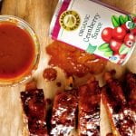 Cranberry Chipotle BBQ Sauce Farmer's Market Organic Cranberry Sauce