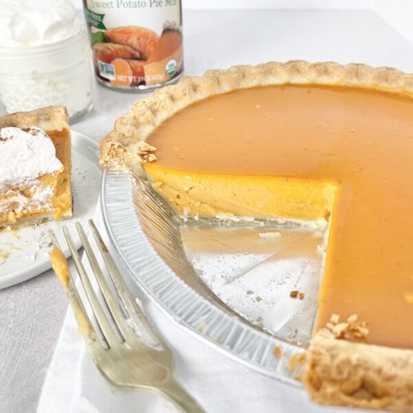 Homestyle sweet potato pie
