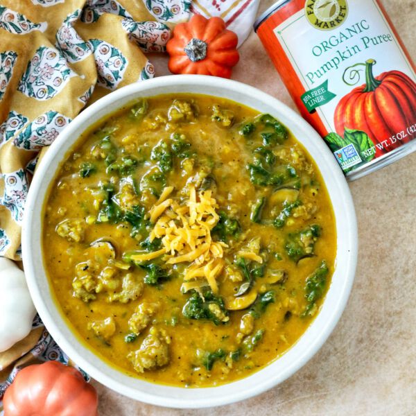 pumpkin sausage soup