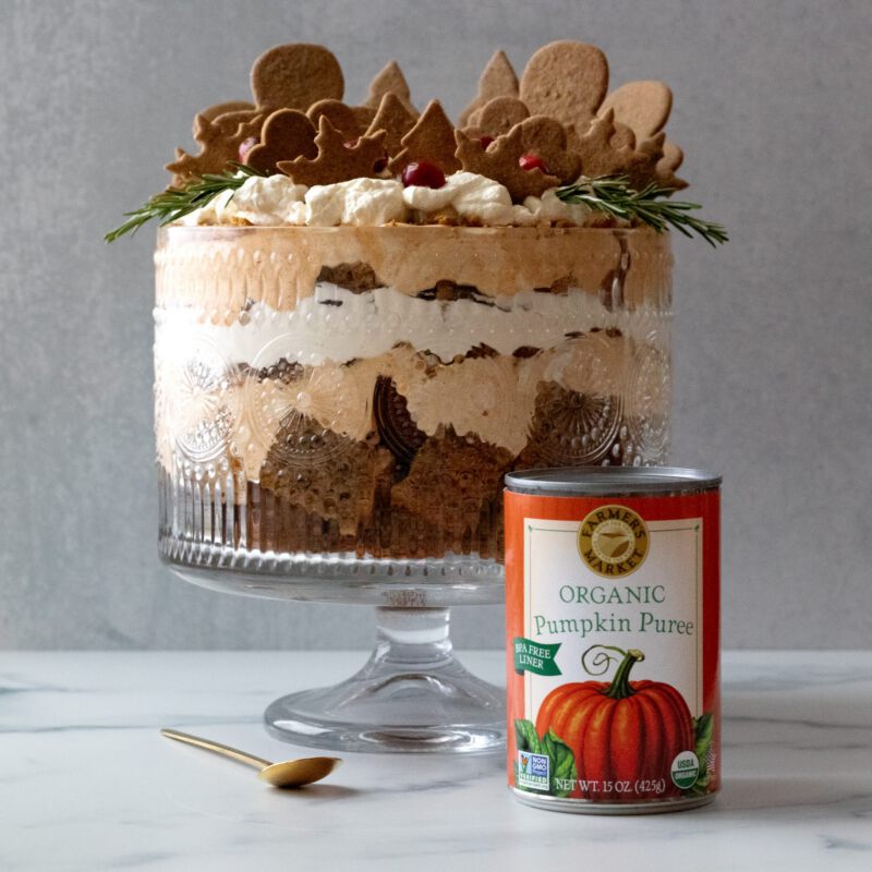 gingerbread pumpkin trifle